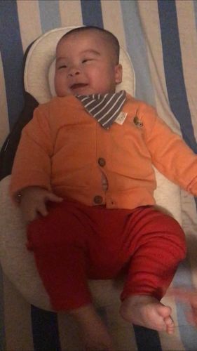Customer photo review of BabyMello™ Sleepy Baby Bed