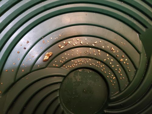 Customer photo review of *New* 2020 NUGGET RESERVE 'CLUNKER' Gold Paydirt Panning Unsearched