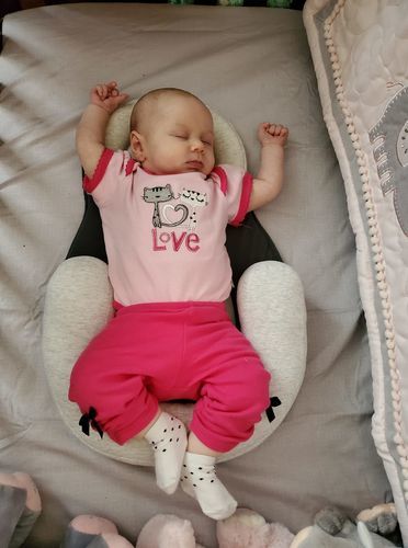 Customer photo review of BabyMello™ Sleepy Baby Bed