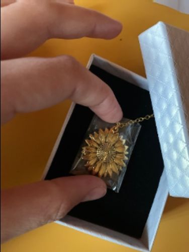 Customer photo review of You Are My Sunshine Ketting