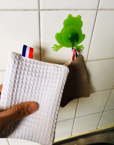 Customer photo review of Éponge Lavable & écologique HEYJUTE®