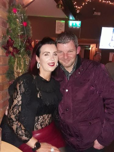 Customer photo review of Jesslyn Black Lace Bodysuit