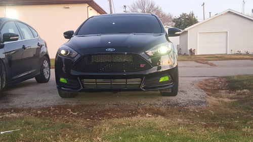 Customer photo review of Focus ST MK3.5 Fog Light Armour