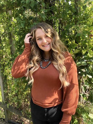 Customer photo review of Clip in Extensions 100% Remy Human Hair 10 Pieces Balayage (4/18/27)