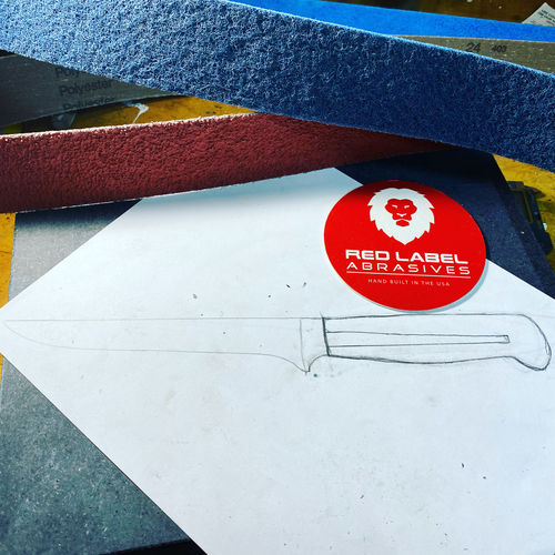 Customer photo review of 2 X 72 Inch Non Woven Surface Conditioning Sanding Belts