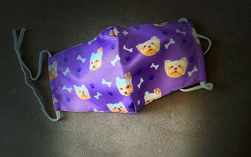 Customer photo review of Masque Personnalisé Animal