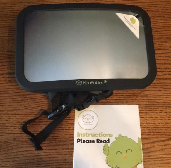 Customer photo review of Baby Car Mirror For Rear Facing Infant Car Seat