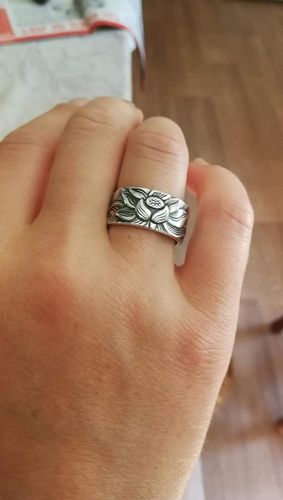 Customer photo review of Lotus Ring