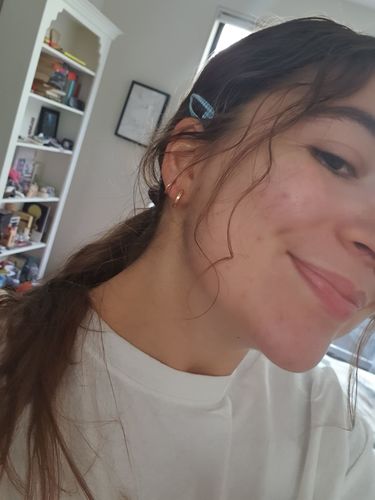 Customer photo review of Tiny Hugger Hoops