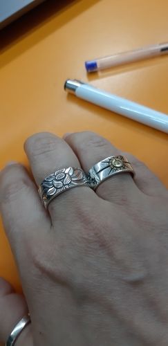 Customer photo review of Lotus Ring