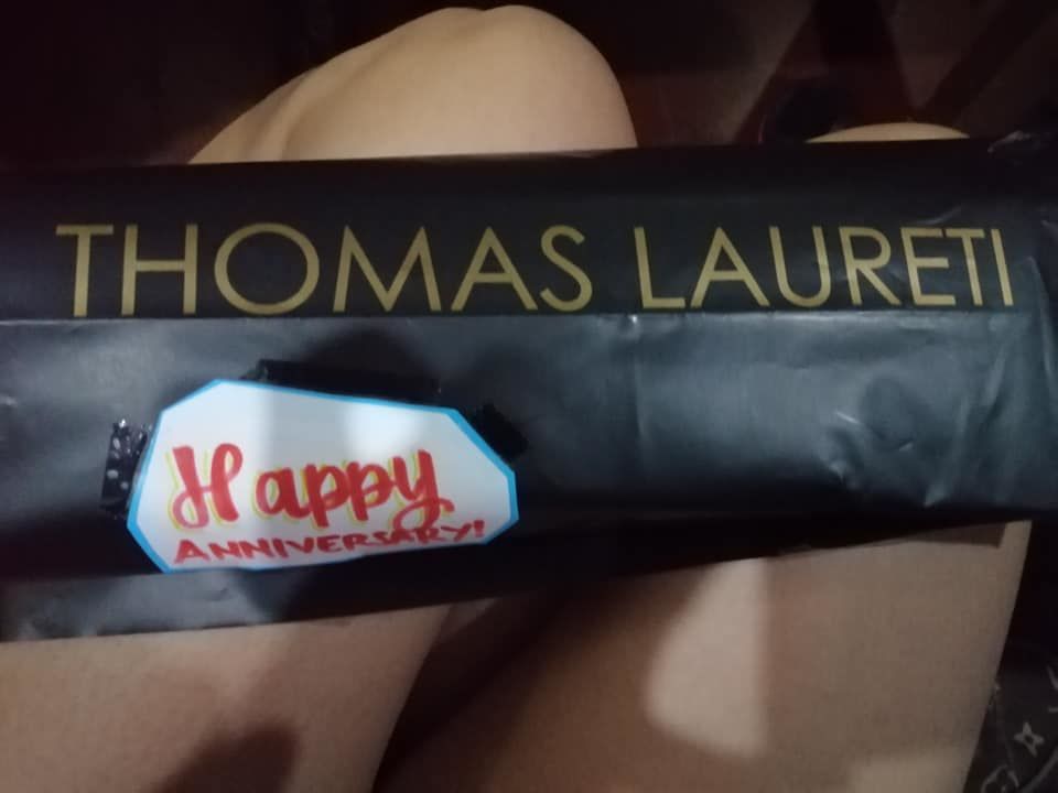 Customer photo review of Men's Thomas Laureti Black Polo Shirt
