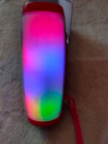 Customer photo review of Crazy Light Box: Tragbarer LED Bluetooth Lautsprecher