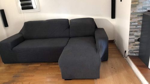 Customer photo review of Gris - Housses 100% Waterproof et Ultra résistantes Extensibles de Fauteuil et Canapé - La Maison des Housses