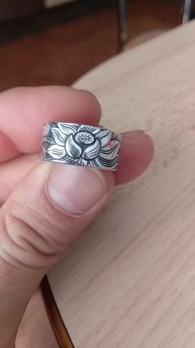 Customer photo review of Lotus Ring