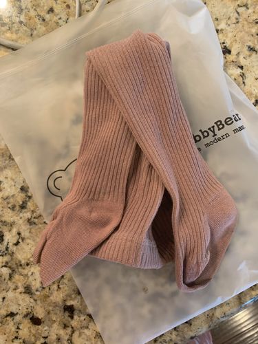 Customer photo review of Ribbed tights
