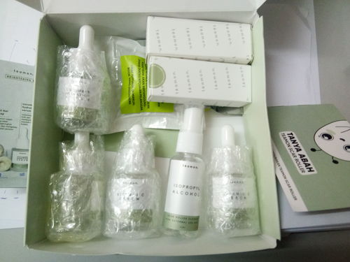 Customer photo review of Happiness box  - Scar & Brightening set