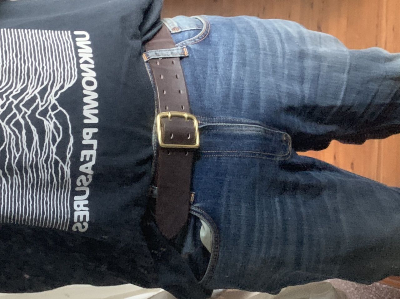 Customer photo review of The Wide Belt