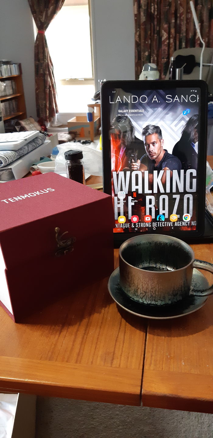 Customer photo review of Raindrops Coffee Cup