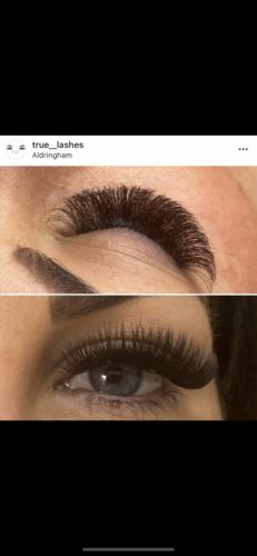 Customer photo review of 10D 0.07 SHORT STEM Russian Volume (16 Lines)