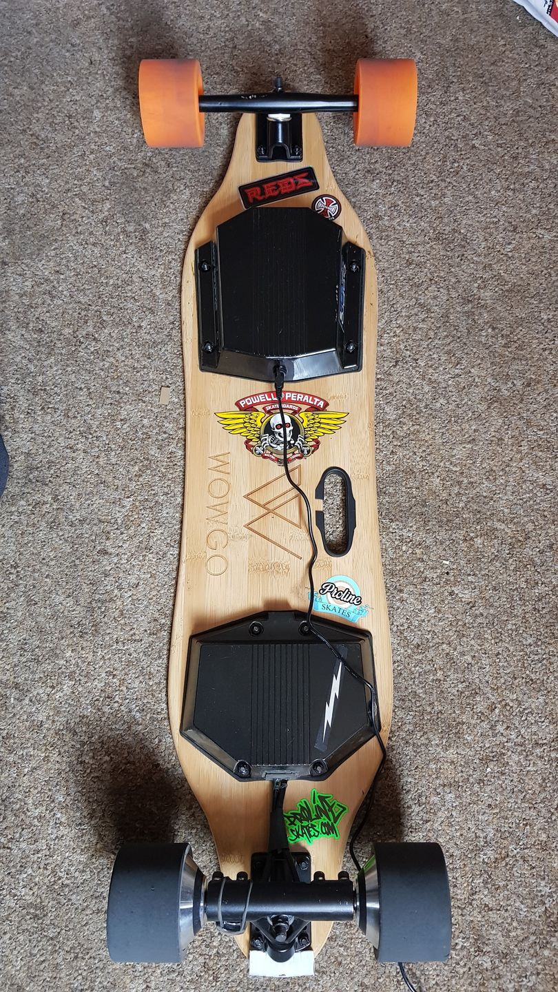 Customer photo review of Front wheels for WowGo 3/3X/mini2 (1 Pair）