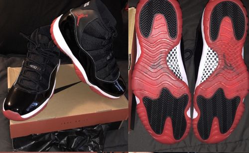 Customer photo review of Air jordan Retro 11 "BRED"  78037-061