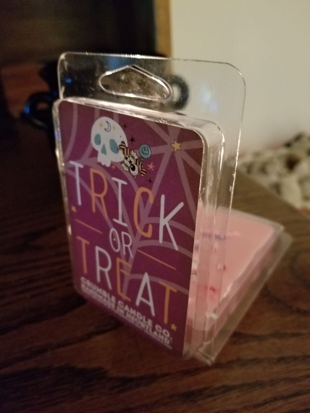 Customer photo review of Trick Or Treat Wax Melts