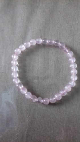 Customer photo review of BRACELET APATITE BLEU 6 mm