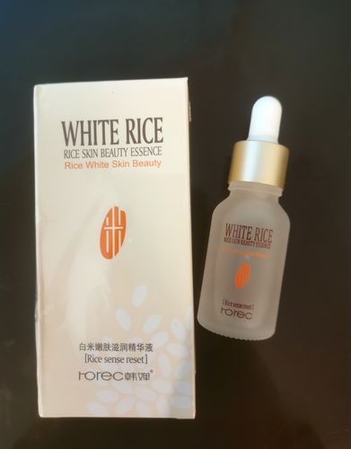 original white rice serum
