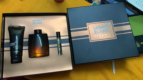 Customer photo review of Mont Blanc Legend Night Gift Set For Men