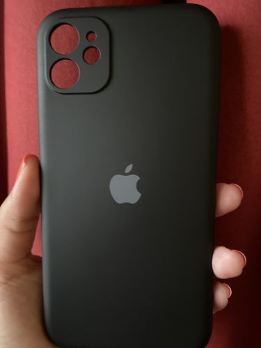 Customer photo review of (With Apple Logo) Liquid Silicon Soft Gel Camera Lens Protective Covere For iPhone 11 Pro 11 11 Pro Max