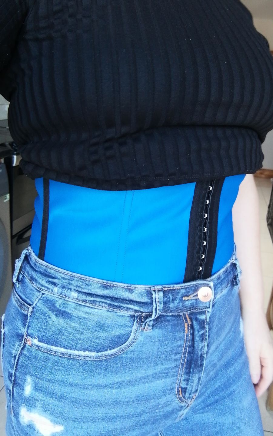 Customer photo review of Latex Waist Trainer