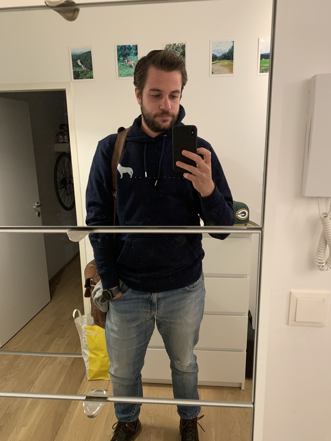 Customer photo review of WOLF SPUR - Bio Unisex Hoodie (PREMIUM)