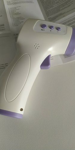 Customer photo review of TempCheckPro™ The Infared Digital Thermometer