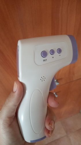 Customer photo review of TempCheckPro™ The Infared Digital Thermometer