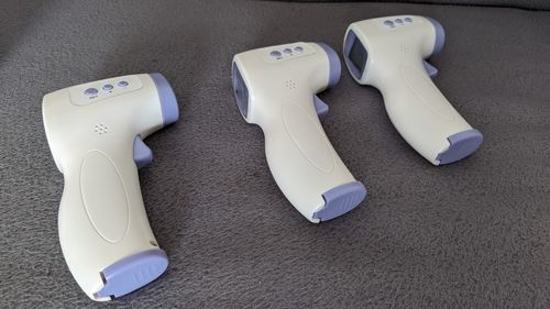 Customer photo review of TempCheckPro™ The Infared Digital Thermometer