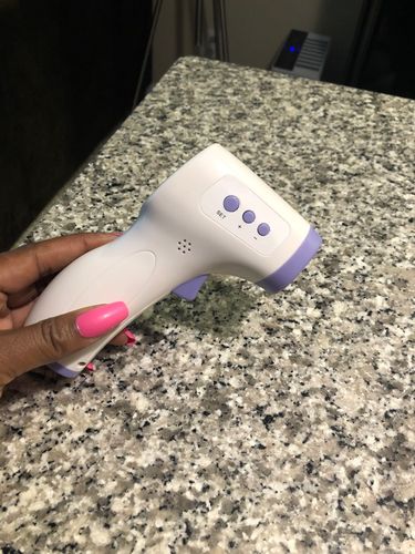 Customer photo review of TempCheckPro™ The Infared Digital Thermometer