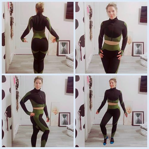 Customer photo review of Valentina's Running Set