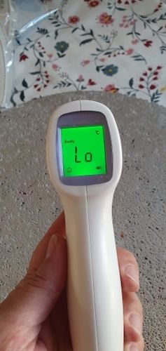 Customer photo review of TempCheckPro™ The Infared Digital Thermometer