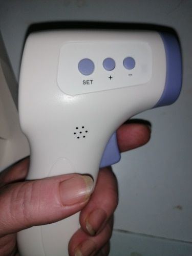 Customer photo review of TempCheckPro™ The Infared Digital Thermometer