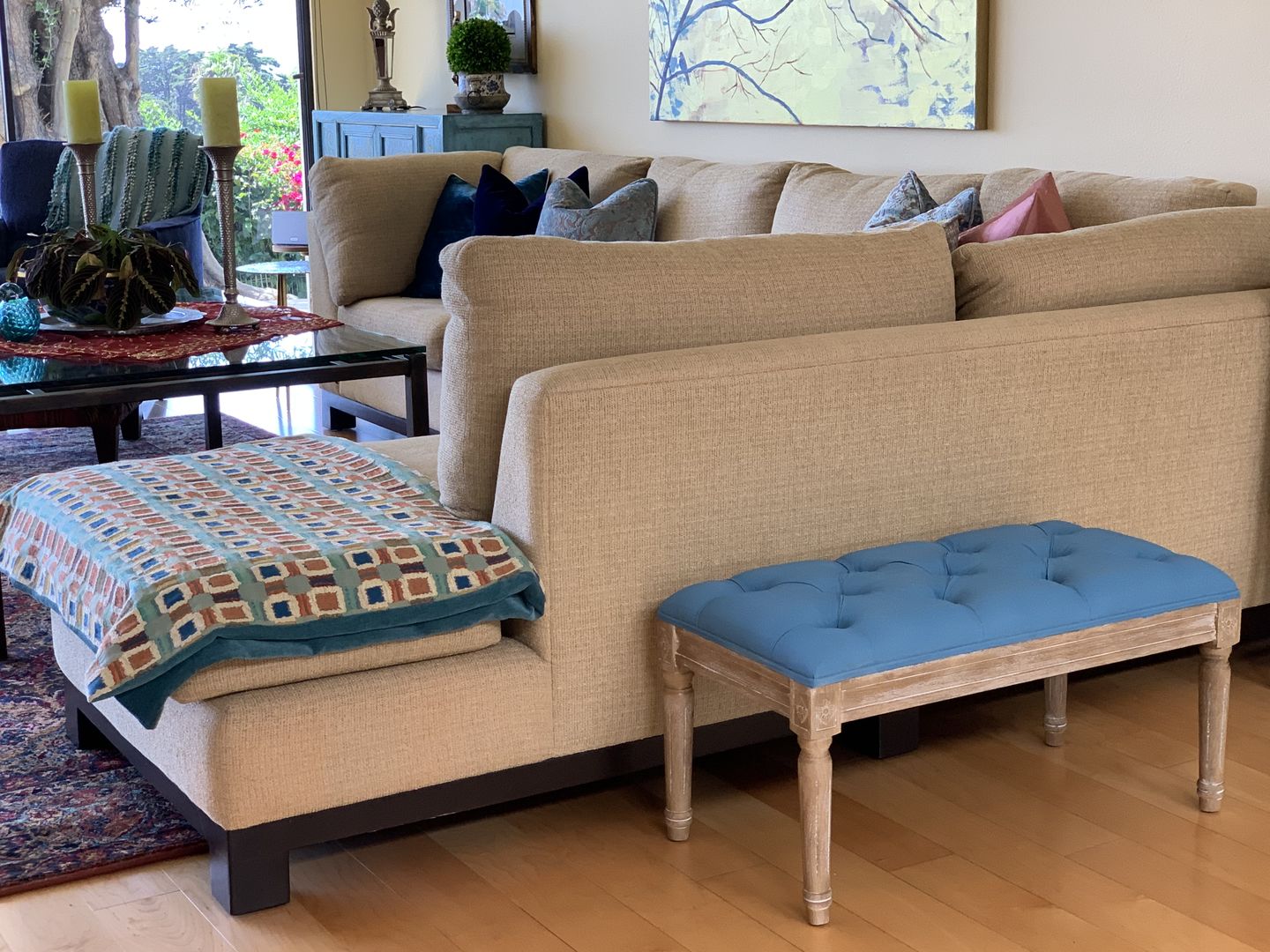 Customer photo review of Chavant Blue - One Step Paint