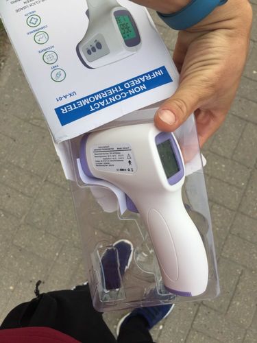 Customer photo review of TempCheckPro™ The Infared Digital Thermometer
