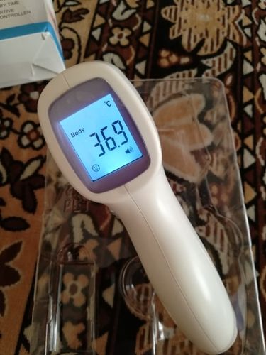 Customer photo review of TempCheckPro™ The Infared Digital Thermometer