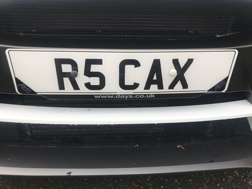 Customer photo review of Domed Number Plate Badges