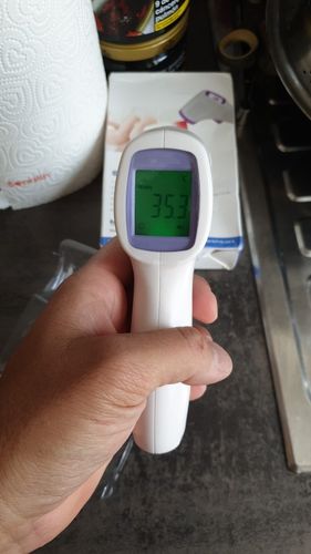 Customer photo review of TempCheckPro™ The Infared Digital Thermometer