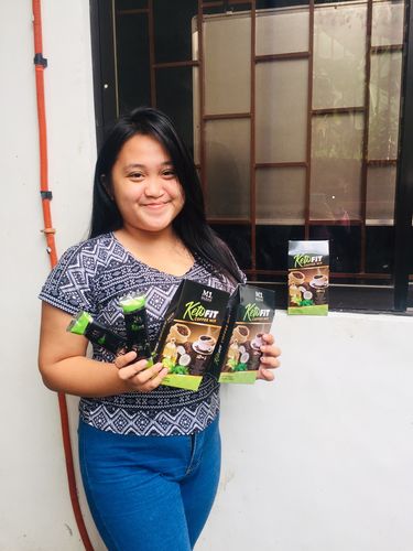 Customer photo review of KETOFIT  COFFEE (10 IN 1 SLIMMING COFFEE ) 2 BOXES /FREE SHIPPING