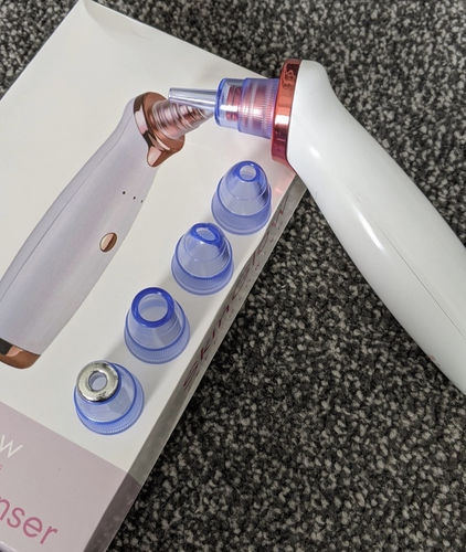 Customer photo review of SkinGlow Electric Cleanser - No More Blackheads