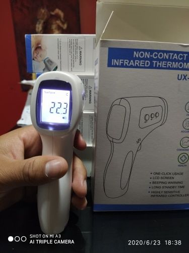 Customer photo review of TempCheckPro™ The Infared Digital Thermometer