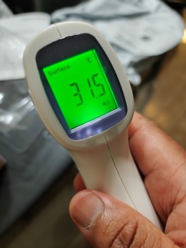 Customer photo review of TempCheckPro™ The Infared Digital Thermometer