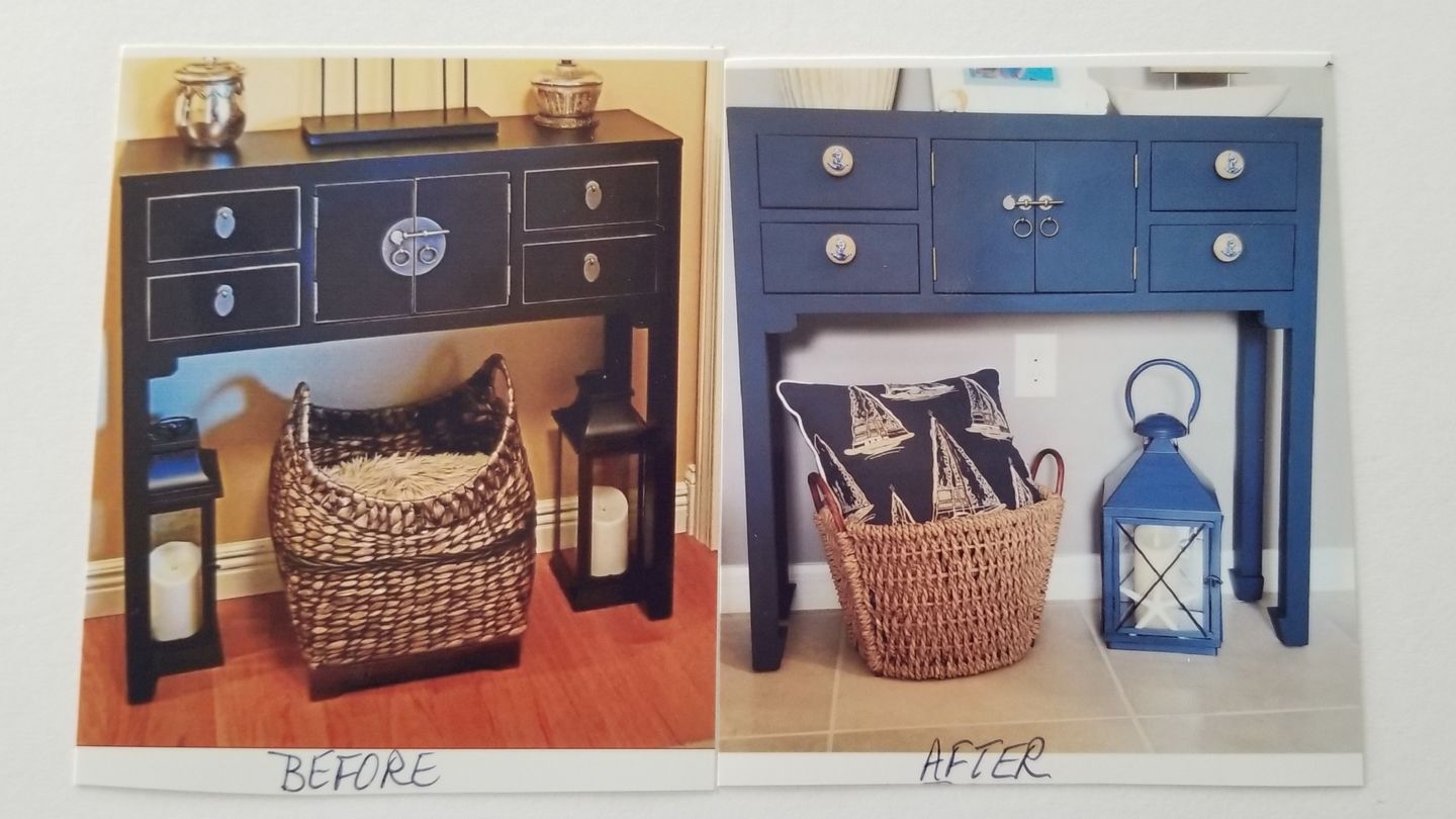 Customer photo review of Midnight Dreams - One Step Paint