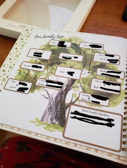 Customer photo review of Baby First Years Memory Book